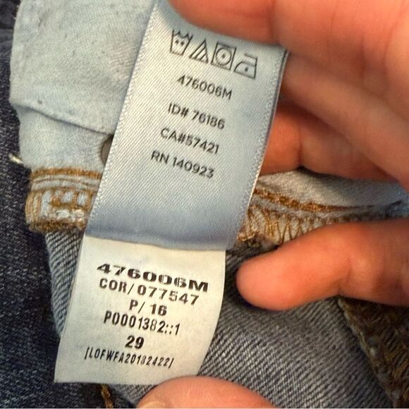 Ann Taylor LOFT Modern Skinny Jeans Pants in Blue Medium Wash Size 29/8 Regular - Picture 8 of 10